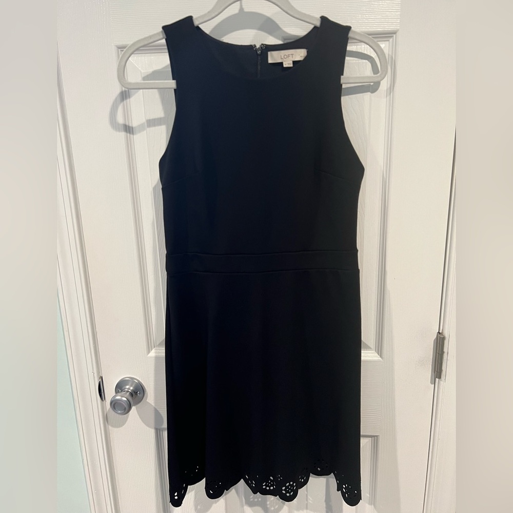 👠Loft Little Black Dress Size 4P
